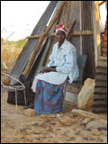 Widow, and victim of Operation Murambatsvina