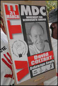 Campaign poster for 2005 elections