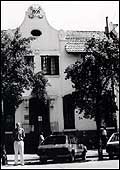 David Coltart - outside the BLPC offices in Bulawayo