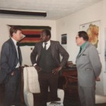Meeting with Minister Shamuyarira as Chair of UCT Zimsoc