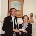 1985 Rotary trip to USA meeting Senator Nancy Kassebaum in the US Congress