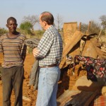 Discussing with a resident of Killarney whose home had been destroyed in Murambatsvina June 2005