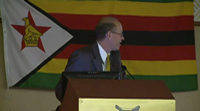 Hon David Coltart – Minister of Education, Sport, Arts & Culture, Zimbabwe, Opens, ICTE Summit 2012